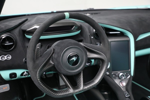 Used 2022 McLaren 765LT Spider for sale Call for price at Bentley Greenwich in Greenwich CT 06830 17