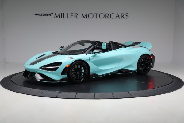 Used 2022 McLaren 765LT Spider for sale Call for price at Bentley Greenwich in Greenwich CT 06830 2