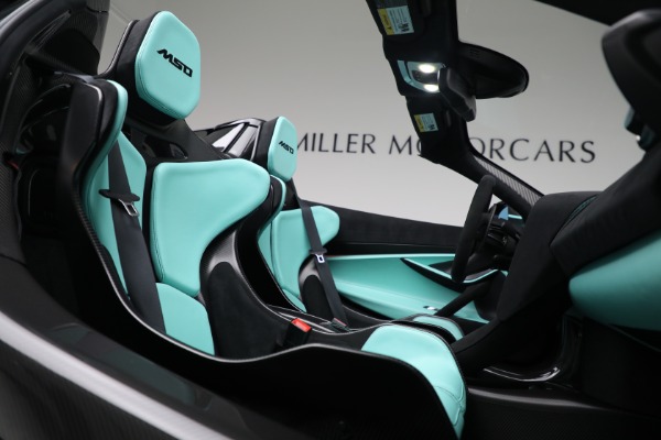 Used 2022 McLaren 765LT Spider for sale Call for price at Bentley Greenwich in Greenwich CT 06830 21