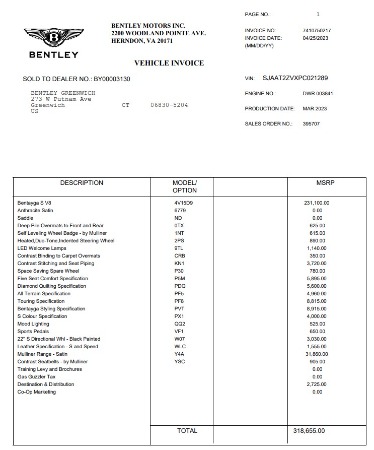 New 2023 Bentley Bentayga S V8 | Greenwich, CT