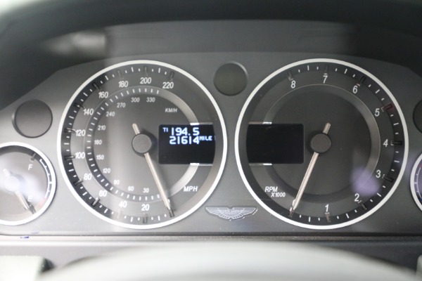 Used 2011 Aston Martin V12 Vantage for sale $129,900 at Bentley Greenwich in Greenwich CT 06830 22