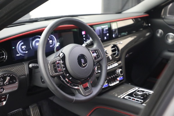 Used 2025 Rolls-Royce Black Badge Ghost for sale Call for price at Bentley Greenwich in Greenwich CT 06830 19