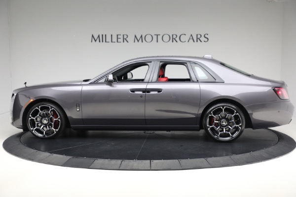 Used 2025 Rolls-Royce Black Badge Ghost for sale Call for price at Bentley Greenwich in Greenwich CT 06830 3