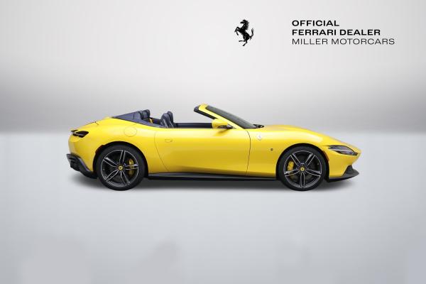 Used 2025 Ferrari Roma Spider for sale $337,900 at Bentley Greenwich in Greenwich CT 06830 10