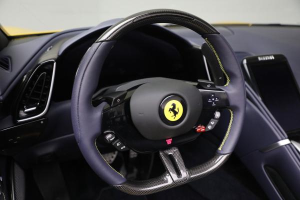 Used 2025 Ferrari Roma Spider for sale $337,900 at Bentley Greenwich in Greenwich CT 06830 23