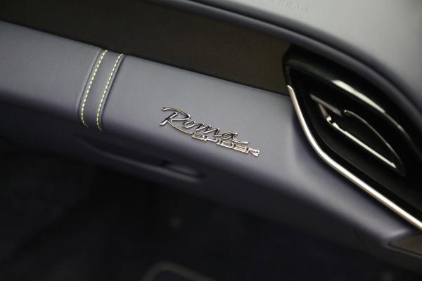 Used 2025 Ferrari Roma Spider for sale $337,900 at Bentley Greenwich in Greenwich CT 06830 25