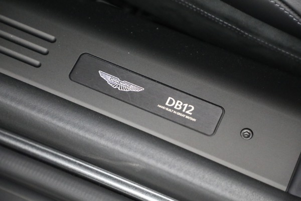 New 2026 Aston Martin DB12 V8 for sale $324,800 at Bentley Greenwich in Greenwich CT 06830 18