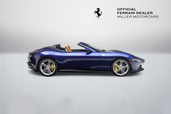 Used 2025 Ferrari Roma Spider for sale $317,900 at Bentley Greenwich in Greenwich CT 06830 10