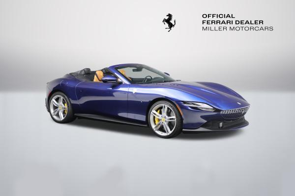 Used 2025 Ferrari Roma Spider for sale $317,900 at Bentley Greenwich in Greenwich CT 06830 11