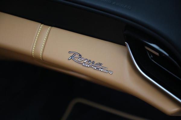 Used 2025 Ferrari Roma Spider for sale $317,900 at Bentley Greenwich in Greenwich CT 06830 23