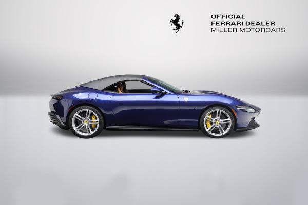 Used 2025 Ferrari Roma Spider for sale $317,900 at Bentley Greenwich in Greenwich CT 06830 28