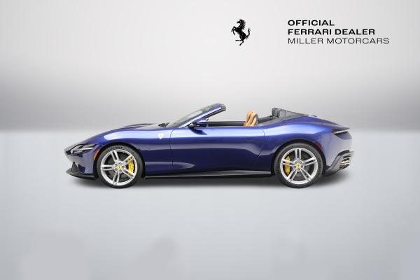 Used 2025 Ferrari Roma Spider for sale $317,900 at Bentley Greenwich in Greenwich CT 06830 4