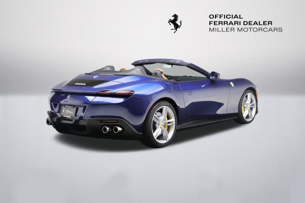 Used 2025 Ferrari Roma Spider for sale $317,900 at Bentley Greenwich in Greenwich CT 06830 8