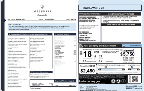 New 2019 Maserati Ghibli S Q4 GranLusso | Greenwich, CT