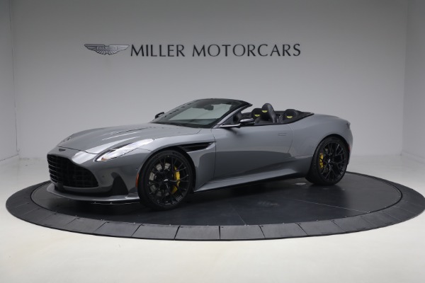 New 2026 Aston Martin DB12 Volante for sale $351,600 at Bentley Greenwich in Greenwich CT 06830 2