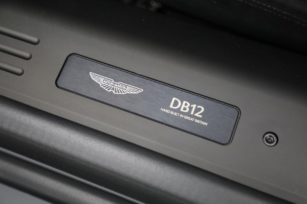New 2026 Aston Martin DB12 Volante for sale $351,600 at Bentley Greenwich in Greenwich CT 06830 28