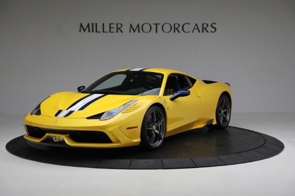 Used 2015 Ferrari 458 Speciale for sale Sold at Bentley Greenwich in Greenwich CT 06830 1