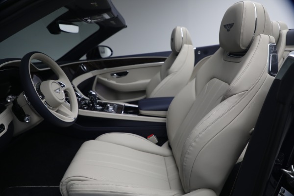 New 2026 Bentley Continental GTC for sale $358,510 at Bentley Greenwich in Greenwich CT 06830 23