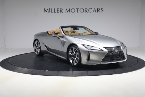Used 2021 Lexus LC 500 Convertible for sale $99,900 at Bentley Greenwich in Greenwich CT 06830 11