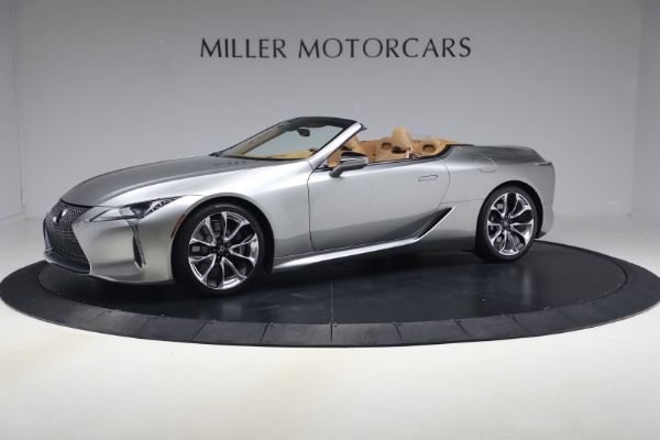 Used 2021 Lexus LC 500 Convertible for sale $99,900 at Bentley Greenwich in Greenwich CT 06830 2