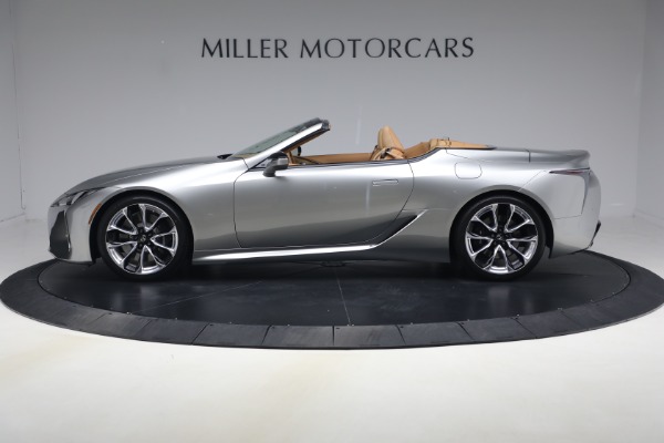 Used 2021 Lexus LC 500 Convertible for sale $99,900 at Bentley Greenwich in Greenwich CT 06830 3