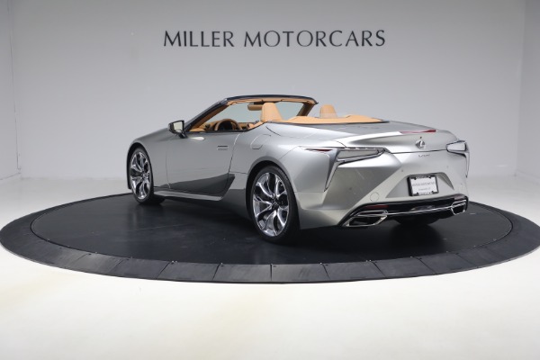 Used 2021 Lexus LC 500 Convertible for sale $99,900 at Bentley Greenwich in Greenwich CT 06830 5
