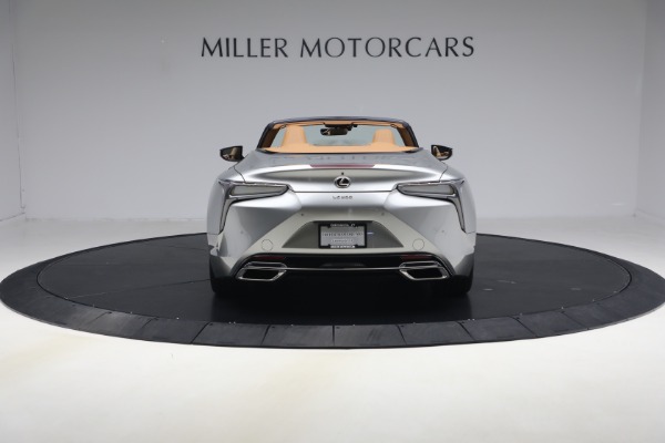 Used 2021 Lexus LC 500 Convertible for sale $99,900 at Bentley Greenwich in Greenwich CT 06830 6