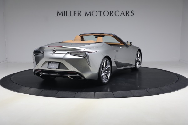 Used 2021 Lexus LC 500 Convertible for sale $99,900 at Bentley Greenwich in Greenwich CT 06830 7