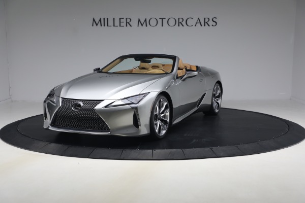 Used 2021 Lexus LC 500 Convertible for sale $99,900 at Bentley Greenwich in Greenwich CT 06830 1