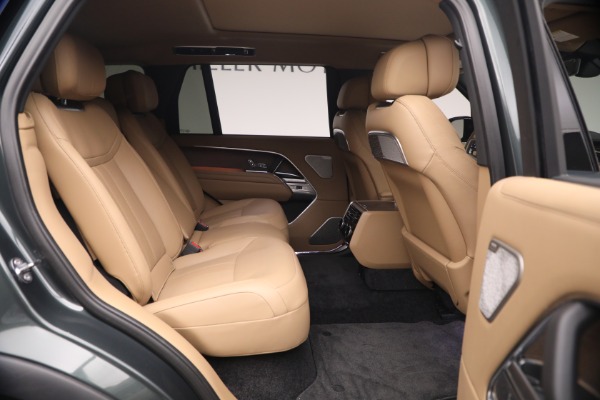 Used 2025 Land Rover Range Rover P530 Autobiography LWB for sale $153,900 at Bentley Greenwich in Greenwich CT 06830 22