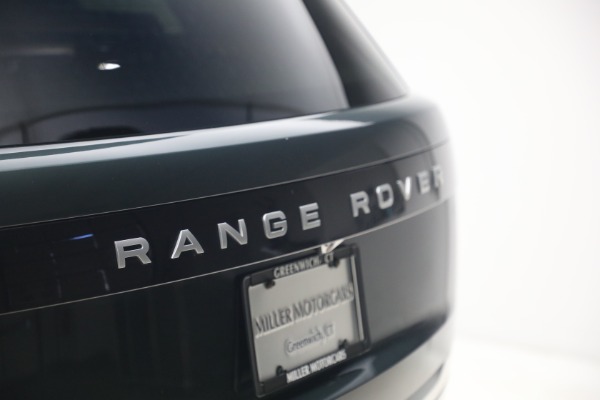 Used 2025 Land Rover Range Rover P530 Autobiography LWB for sale $153,900 at Bentley Greenwich in Greenwich CT 06830 27