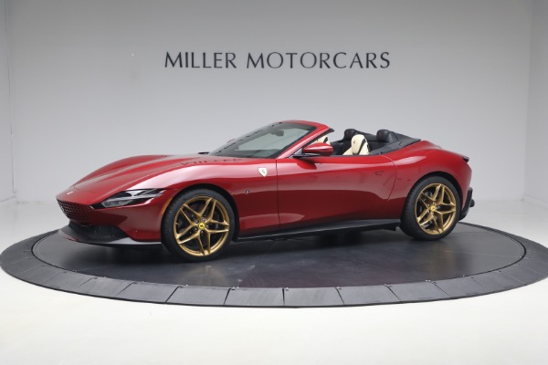 Used 2025 Ferrari Roma Spider for sale $317,900 at Bentley Greenwich in Greenwich CT 06830 2