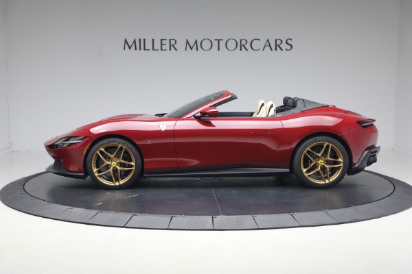 Used 2025 Ferrari Roma Spider for sale $317,900 at Bentley Greenwich in Greenwich CT 06830 3