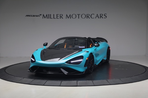 Used 2022 McLaren 765LT Spider for sale $599,900 at Bentley Greenwich in Greenwich CT 06830 1