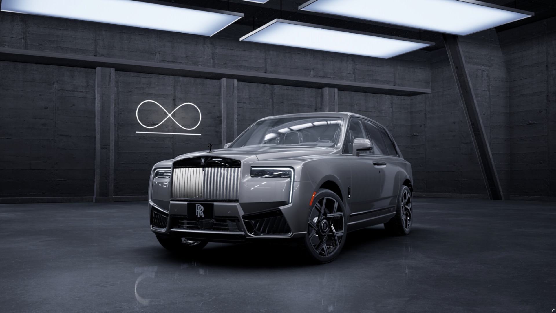 New 2027 Rolls-Royce Black Badge Cullinan for sale $576,350 at Bentley Greenwich in Greenwich CT 06830 1