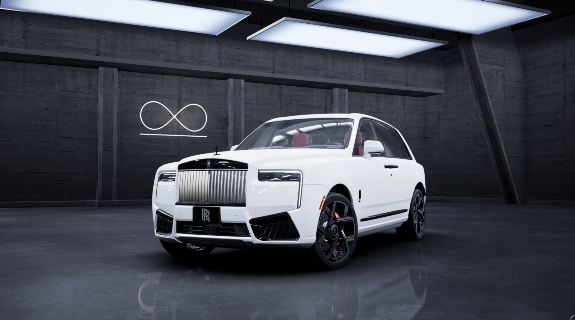 New 2027 Rolls-Royce Black Badge Cullinan for sale $588,050 at Bentley Greenwich in Greenwich CT 06830 1