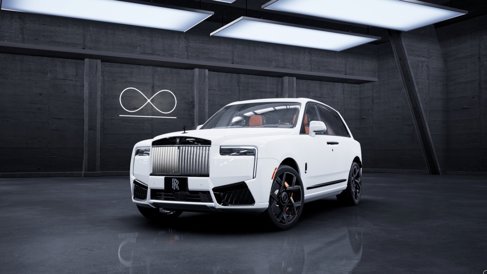 New 2027 Rolls-Royce Black Badge Cullinan for sale $573,500 at Bentley Greenwich in Greenwich CT 06830 1