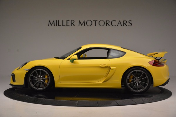 Used 2016 Porsche Cayman GT4 for sale Sold at Bentley Greenwich in Greenwich CT 06830 3