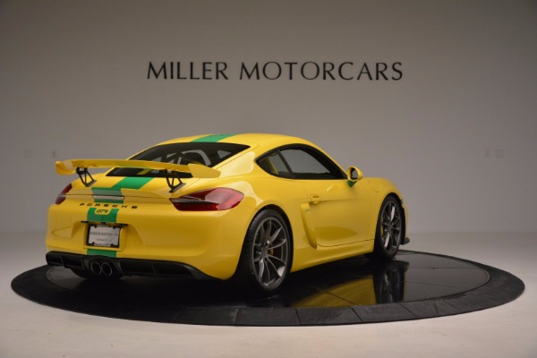 Used 2016 Porsche Cayman GT4 for sale Sold at Bentley Greenwich in Greenwich CT 06830 7