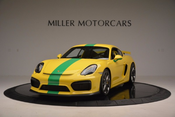 Used 2016 Porsche Cayman GT4 for sale Sold at Bentley Greenwich in Greenwich CT 06830 1