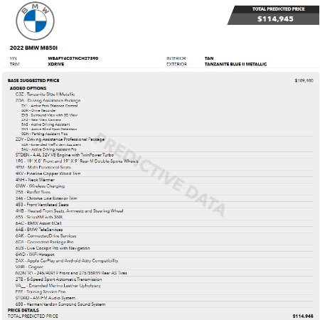 Used 2022 BMW 8 Series M850i xDrive for sale $64,900 at Bentley Greenwich in Greenwich CT 06830 2