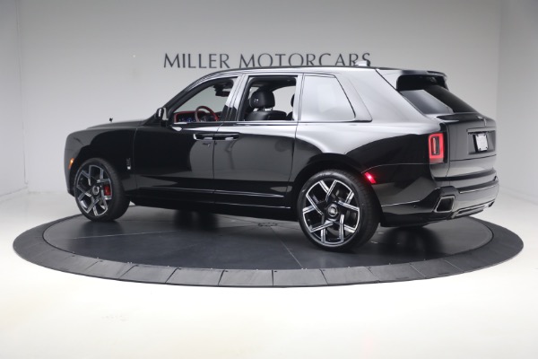 New 2027 Rolls-Royce Black Badge Cullinan for sale $569,350 at Bentley Greenwich in Greenwich CT 06830 6