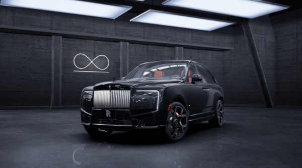 New 2027 Rolls-Royce Black Badge Cullinan for sale $568,650 at Bentley Greenwich in Greenwich CT 06830 1