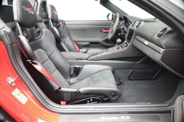 Used 2025 Porsche 718 Boxster Spyder RS for sale $205,900 at Bentley Greenwich in Greenwich CT 06830 17