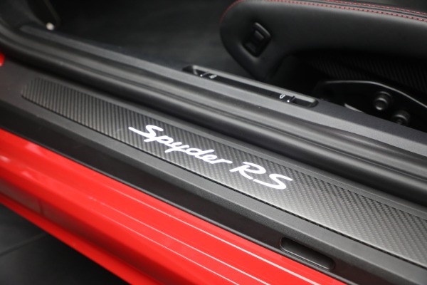 Used 2025 Porsche 718 Boxster Spyder RS for sale $205,900 at Bentley Greenwich in Greenwich CT 06830 24