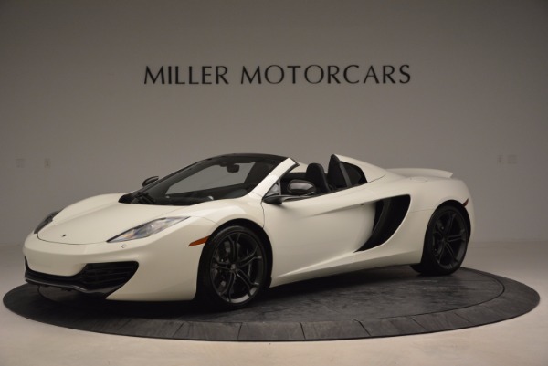 Used 2014 McLaren MP4-12C Spider for sale Sold at Bentley Greenwich in Greenwich CT 06830 2