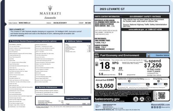 Used 2023 Maserati Levante GT | Greenwich, CT