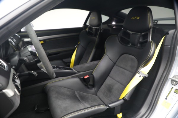 Used 2016 Porsche Cayman GT4 for sale $149,900 at Bentley Greenwich in Greenwich CT 06830 15