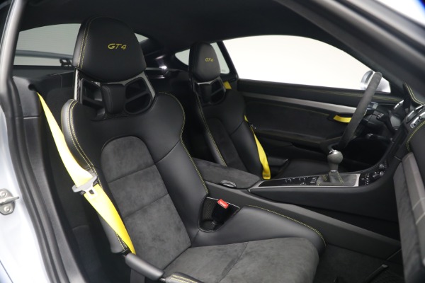 Used 2016 Porsche Cayman GT4 for sale $149,900 at Bentley Greenwich in Greenwich CT 06830 18