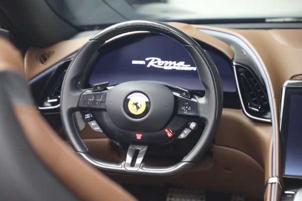 Used 2025 Ferrari Roma Spider for sale $309,900 at Bentley Greenwich in Greenwich CT 06830 23